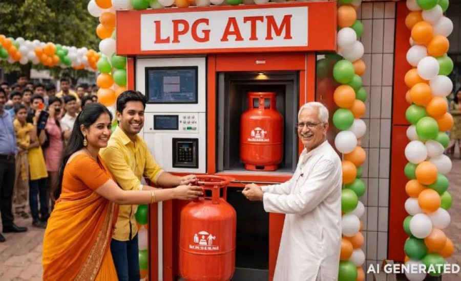 गुरुग्राम में खुला देश का पहला गैस ATM सेंटर!